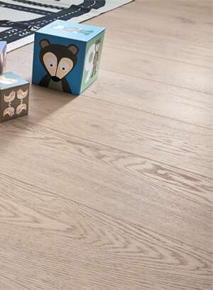 Meister PD 400 Authentic Off-white Oak 9017 Parkettgolv, Meister