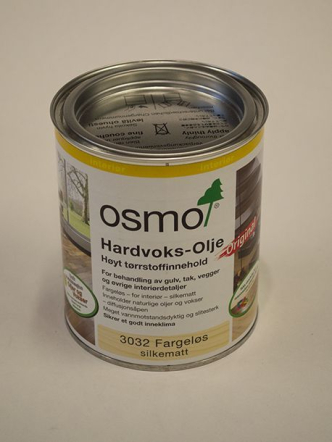 Osmo | Hårdvaxolja 0.75L Farglös Silkematt 3032, Osmo